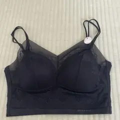 M薄型Misszy ブラック レースブラジャー