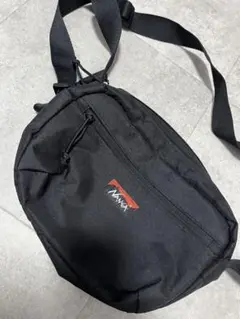 NANGA ブラック ショルダーバッグ サコッシュ