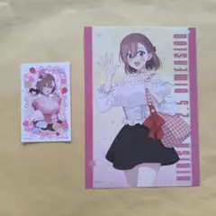 2.5次元の誘惑　コミケ　C106　特典　デカブロマイド　リリサ　HMV　特典