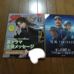 ザテレビジョン 日本生命 奥平大兼 No.18 非売品＆　映画雪風