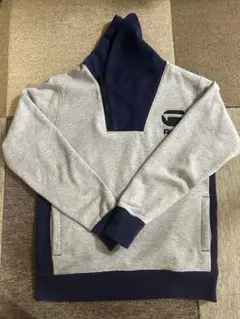 G-STAR RAW ハイネックスウェット グレー/ネイビー