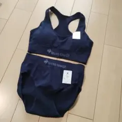 le coq sportif ブラジャーショーツセット ネイビー