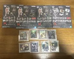 【格安】一番くじ 進撃の巨人　壁の外の世界　E F G H賞　未開封　全14個
