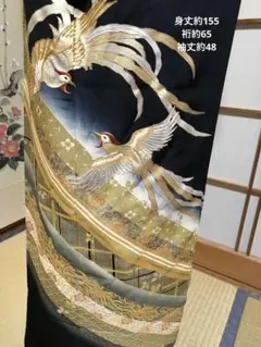正絹/黒留袖/リメイク練習《3点おまとめ2111円対象》