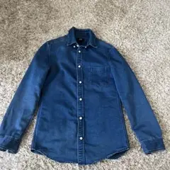 H&M デニムシャツ メンズ　regular fit 長袖