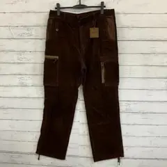 マスターグラウンド ボトムス コーデュロイパンツ カーゴパンツ 綿100% L