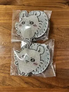 【新品】ちいかわ　ラインストーンキーホルダー2 モモンガ2個