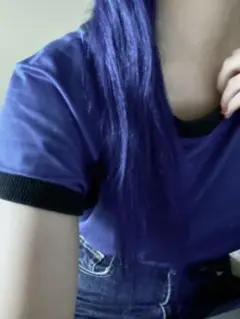 【Christian Dior】blue neck T shirt
