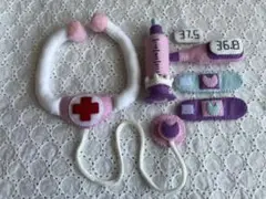 ねこちゃんのお医者さんセット ハンドメイド