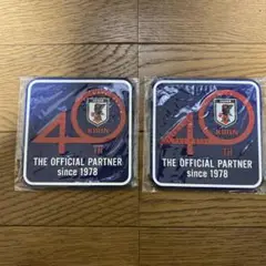 KIRIN 40周年記念日本代表コースターセット