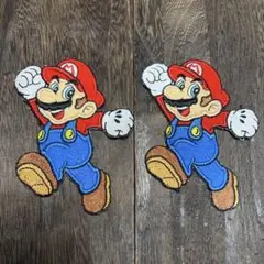 マリオ ビッグワッペン 2個セット