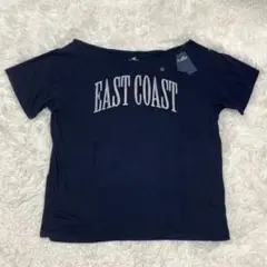 新品▲HOLLISTER ホリスター▲半袖Tシャツ ネイビーM オーバー