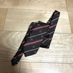 EAST BOY ブラウン ストライプ ネクタイ