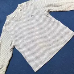 ストライプ長袖カットソー