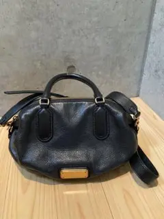 【美品】MARC BY MARC JACOBS. レザー バッグ 黒 2way