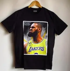 【新品 No 682T】 ポップアートTシャツ レブロン ジェームズ NBA