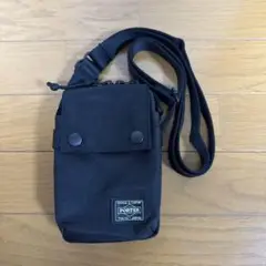 PORTER / UNIT SHOULDER BAG BLACK