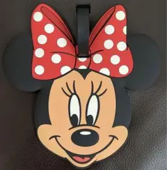 【海外ディズニー限定】ミニーマウス ネームタグ