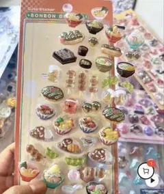 ボンボンドロップシール　日本食　食べ物　レア　ロフト　サンリオ　ディズニー