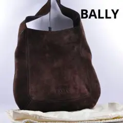 美品 BALLY バリー スエード ショルダーバッグ ブラウン 希少