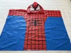 USJスパイダーマン　キッズレインポンチョ
