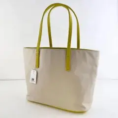 新品 URBAN RESEARCH トートバッグ 黄 白 おしゃれ 軽量 3