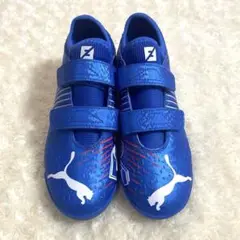 PUMA サッカー トレシュー 23cm ブルー