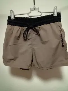 manatsulife ショートパンツ ブラウンベージュ M