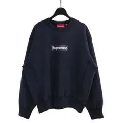 Supreme Washed Box Logo Crewneck