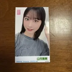 山内瑞葵　ピンポン　チェキ　生写真　2025 Jul
