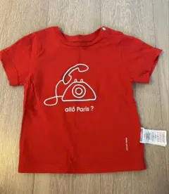 Jacadi アローパリス 赤Tシャツ　36M