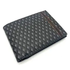 DUNHILL ダンヒル 財布 二つ折り エンジンターン グレー