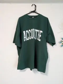 Kutir ダークグリーン Tシャツ ビッグシルエット