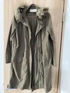 美品 【フェリシモ】 LLサイズ モッズコート nusy