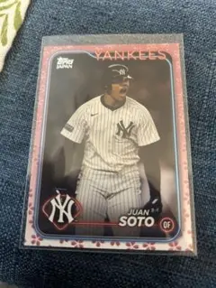 topps MLB japan Edition フアンソト　桜パラレル