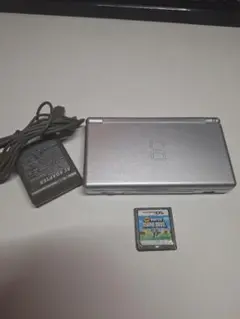 DS Lite シルバー 純正充電器 ソフト1本付き