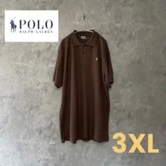 POLO ラルフローレン ポロシャツ USA製 90s 紺タグ 3XL