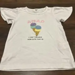 ANAP アイスクリームTシャツ ホワイト