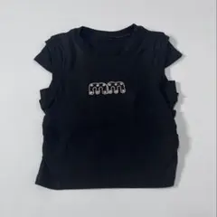 【未使用】バックカットデザインTシャツ 110cm