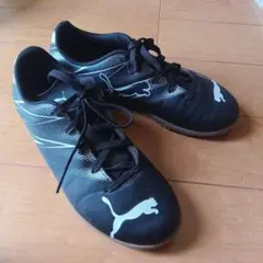 Puma ブラック サッカーシューズ 22.5　美品