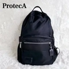 【美品】rotecA プロテカ リュック ナイロン　ブラック　黒　　エース