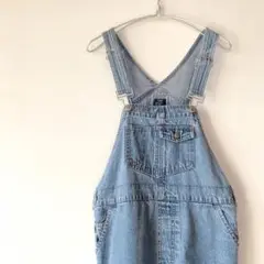 US古着　GAP BLUE JEANS　ショートサロペット オーバーオール　レア