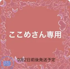 ここめさん^ - ^専用