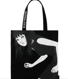 伊藤潤二展 誘惑 JUNJI ITO トートバッグ ブラックパラドクス