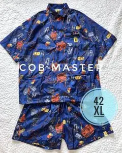 美品♦︎コブマスター Koozie 撥水 上下セット アウトドア　キャンプギア柄