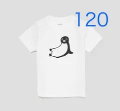 グラニフ　さかざきちはる　くつろぐ　Suica ペンギン　キッズTシャツ　120