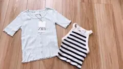 ZARA ボーダー