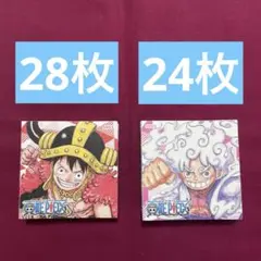 ナツコミ 2025 ツインステッカー ワンピース 2種 4 52枚セット