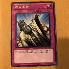 遊戯王OCG 神の宣告 罠カード