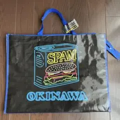 沖縄限定 SPAM スパム エコバッグ ショッピングバッグ 機内持ち込みサイズ